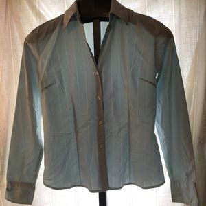 Pinstripe Button Down